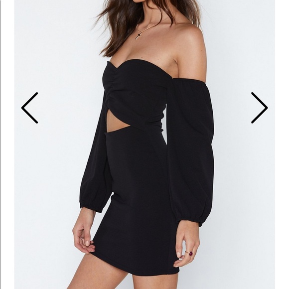 NWOT black nasty gal dress - Picture 2 of 4